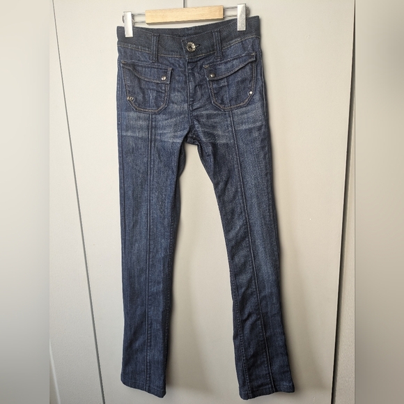 MISS SIXTY Vintage Y2k Women Jeans Size 25 Made In Italy 99% Cotton - Picture 1 of 12